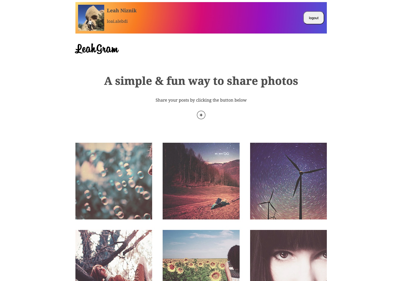 instagram clone